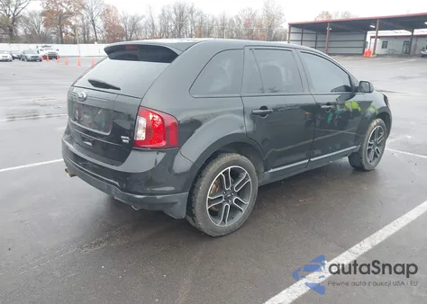 2013 Ford Edge Sel z USA, uszkodzony, nr VIN 2FMDK4JC2DBE08298